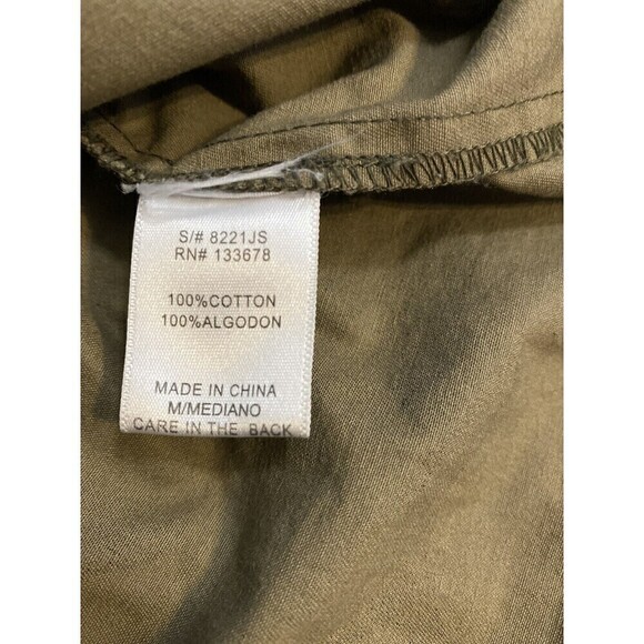 LOVE TREE Camouflage Military-Style Waist-Length Utility Jacket Women’s Medium - Picture 8 of 11